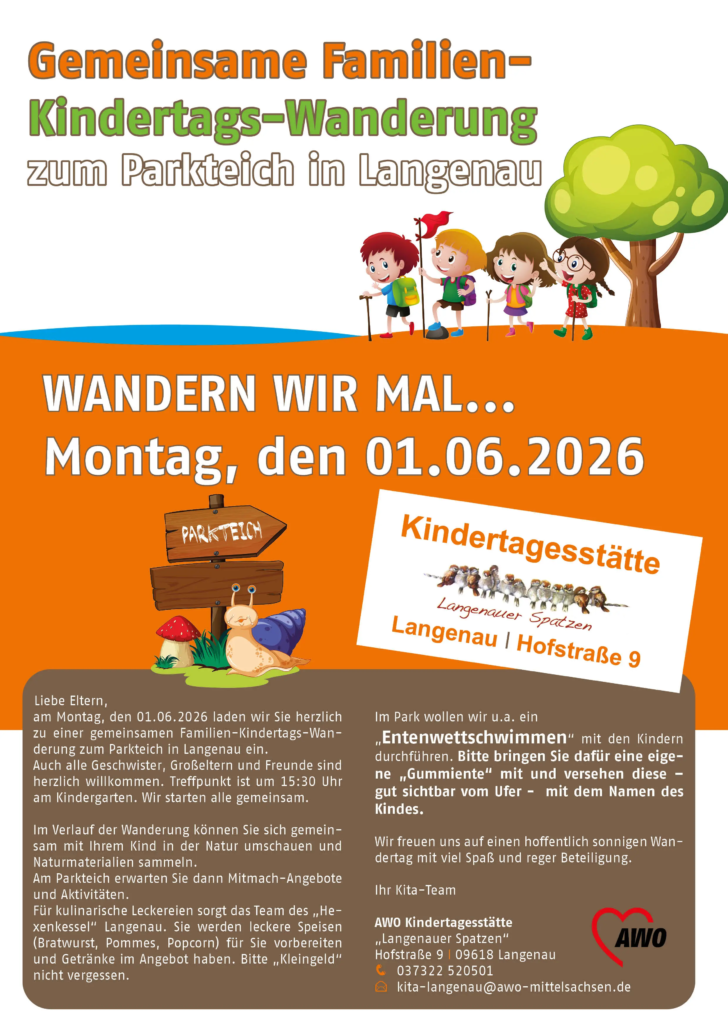Familien Kindertags Wanderung 2026