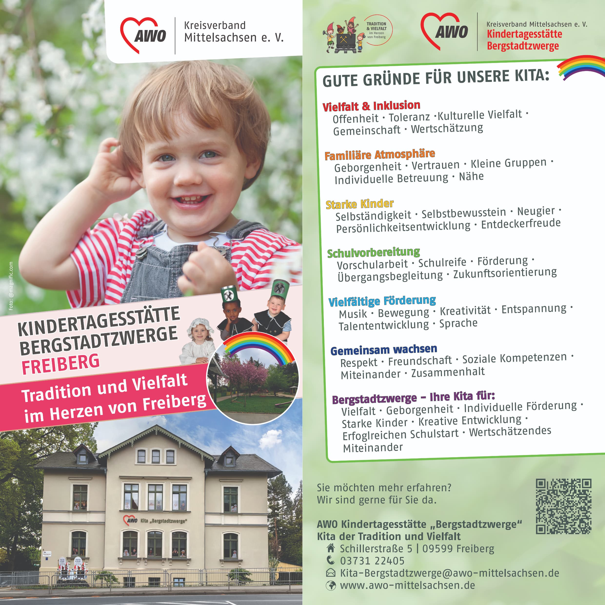 Flyer Kita Bergstadtzwerge